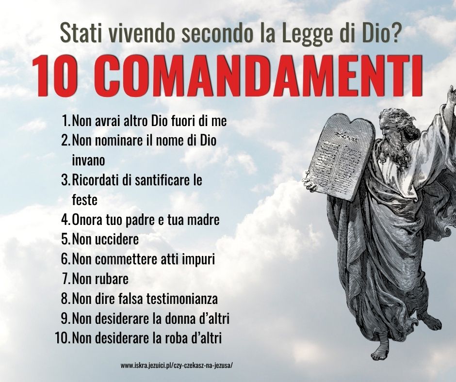 10 COMANDAMENTI - włoski