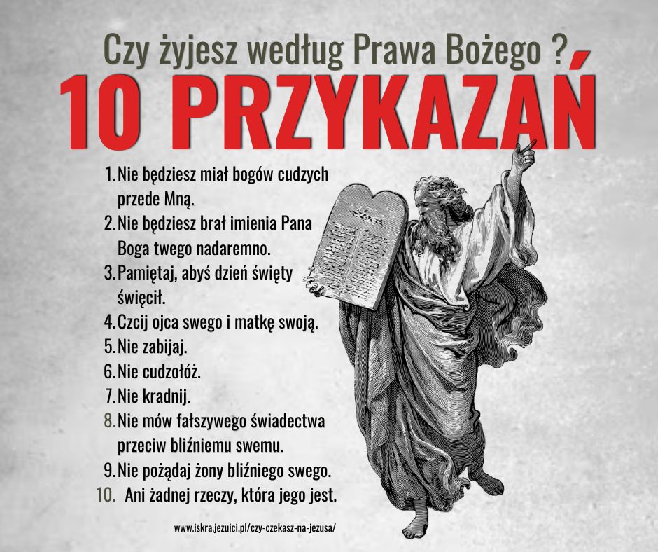 10 Przykazań Bożych